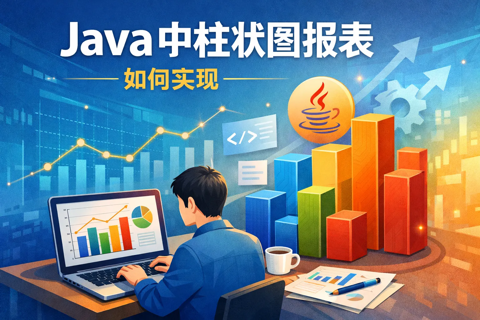 java中柱状图报表如何实现