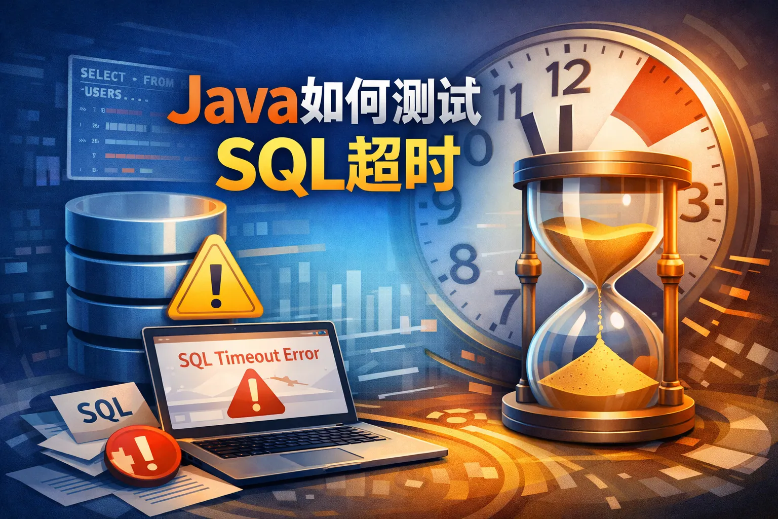 java如何测试sql超时