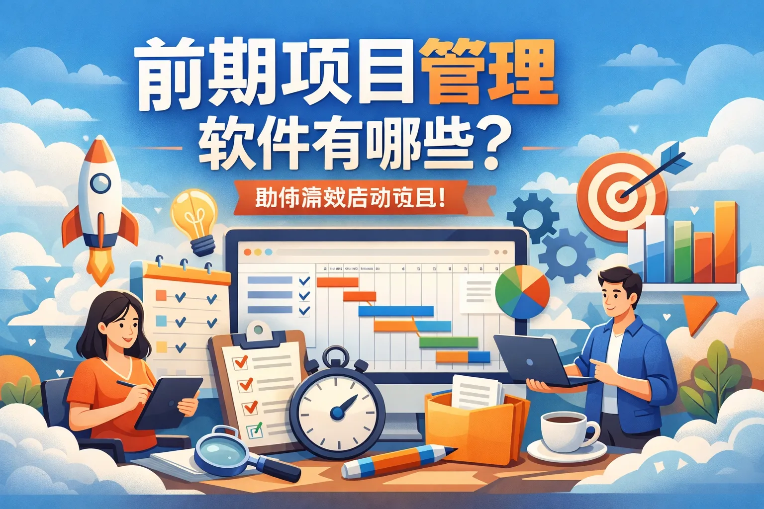 前期项目管理软件有哪些