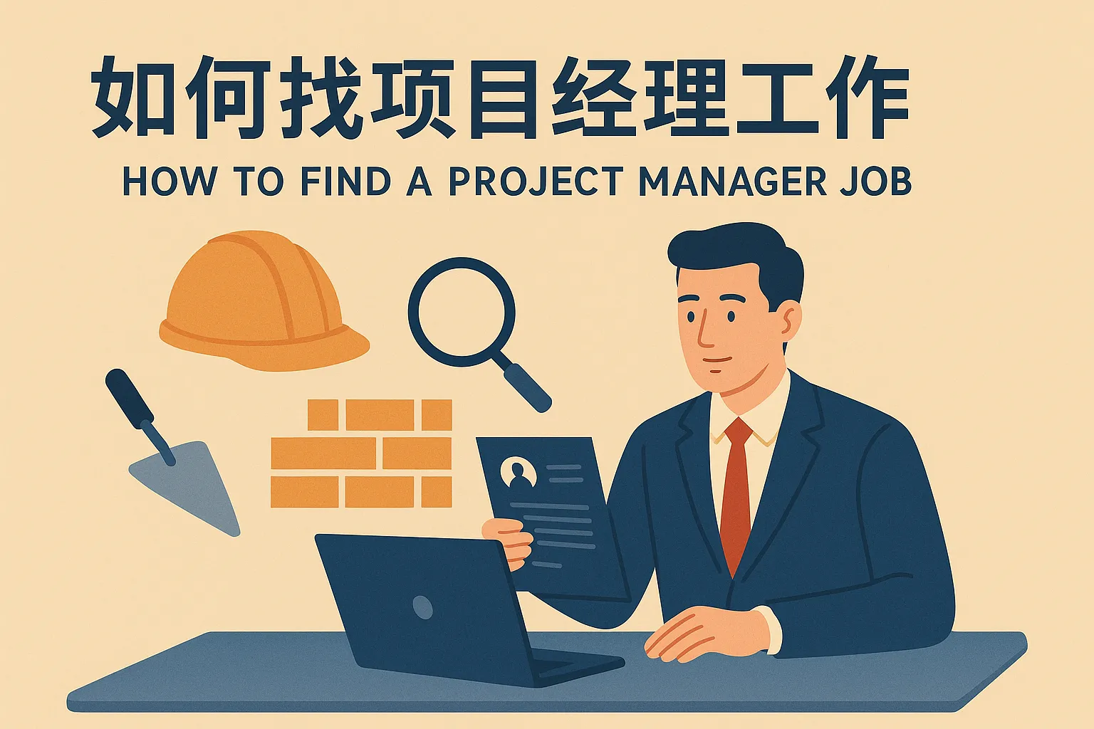 建材如何找项目经理工作