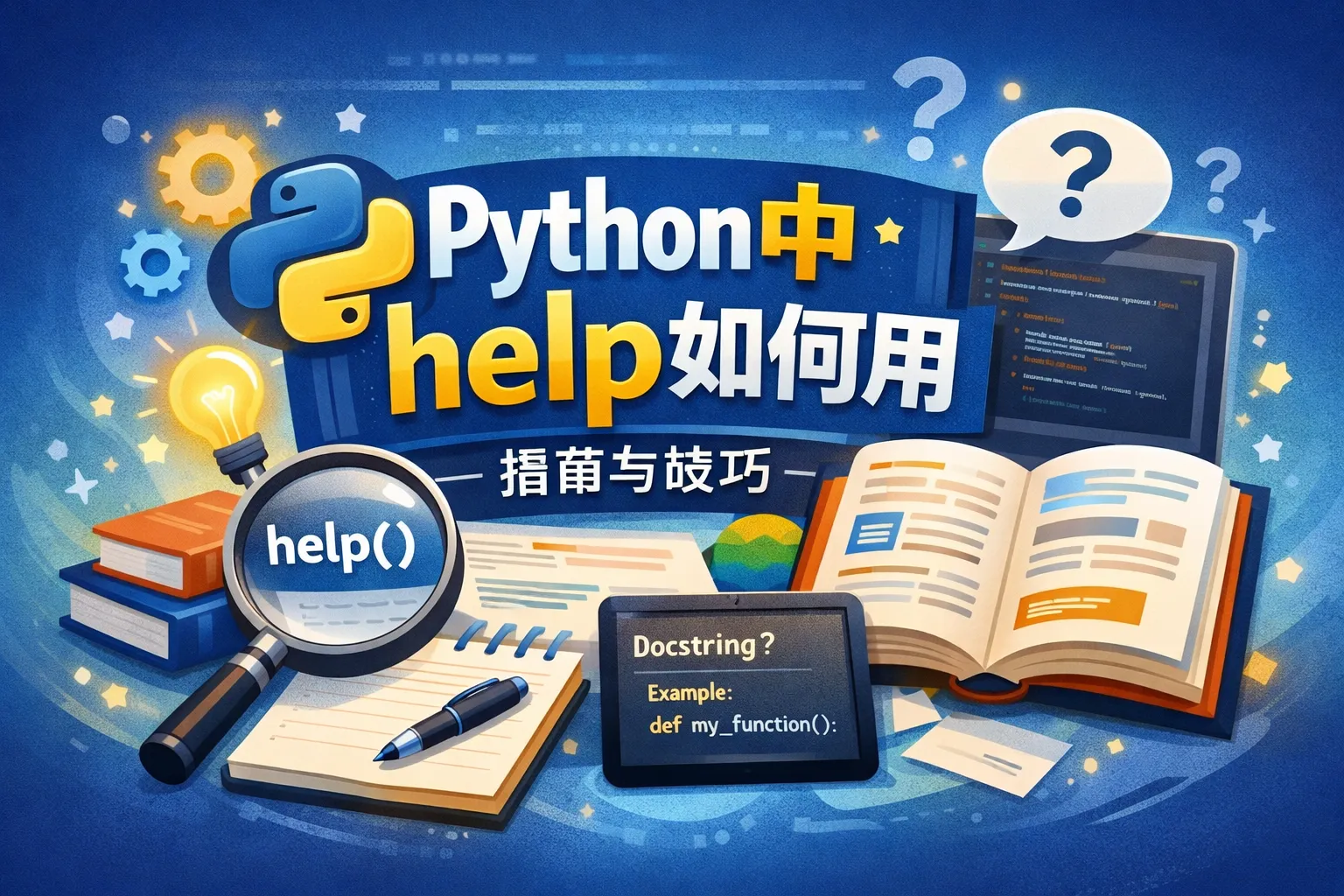 python中help如何用