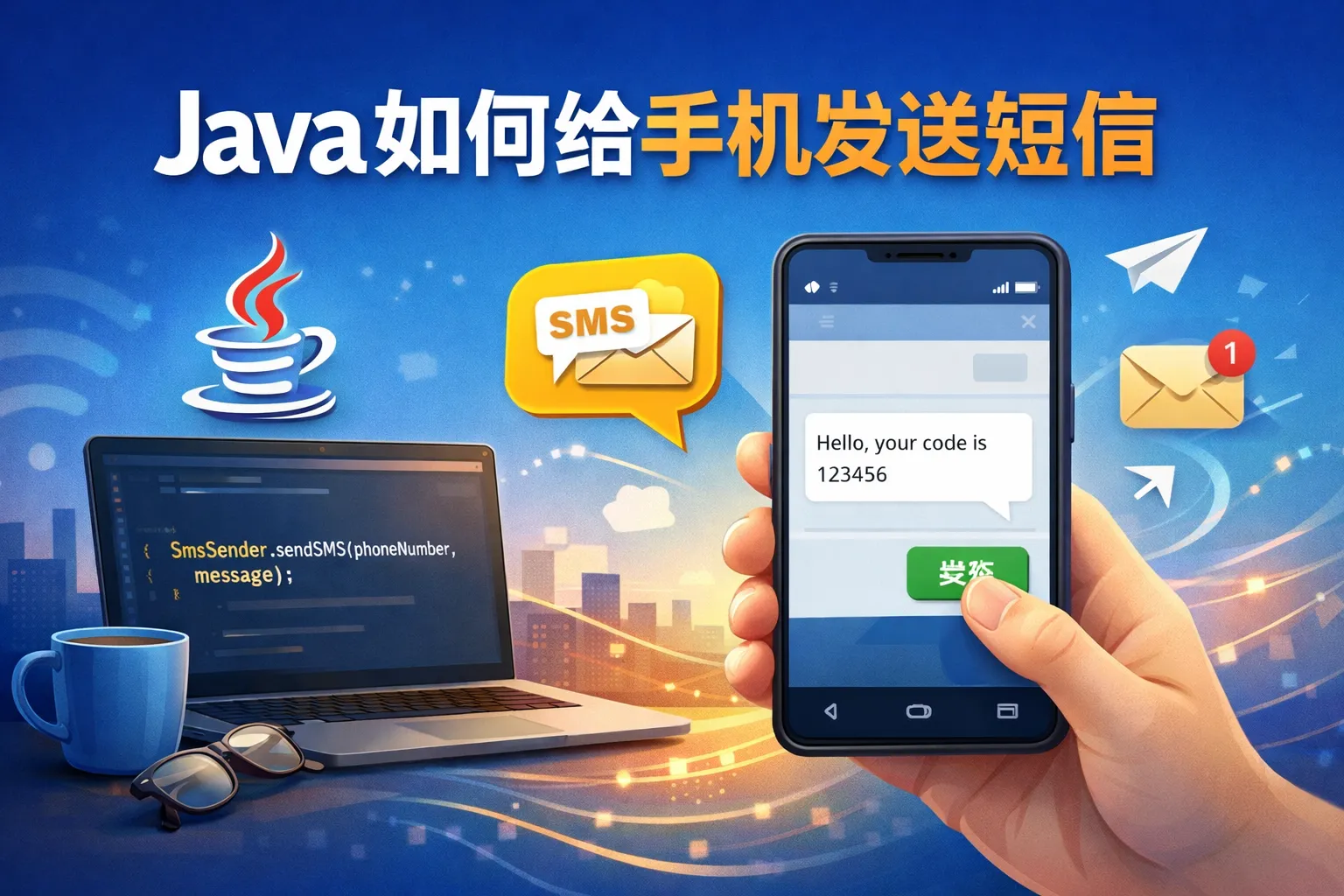 java如何给手机发送短信