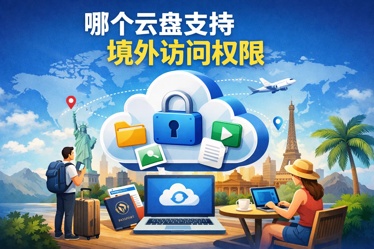 哪个云盘支持境外访问权限