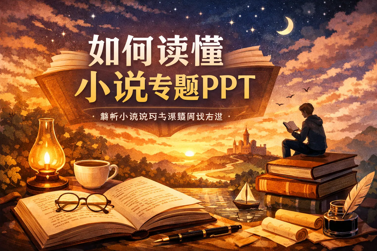 如何读懂小说专题ppt