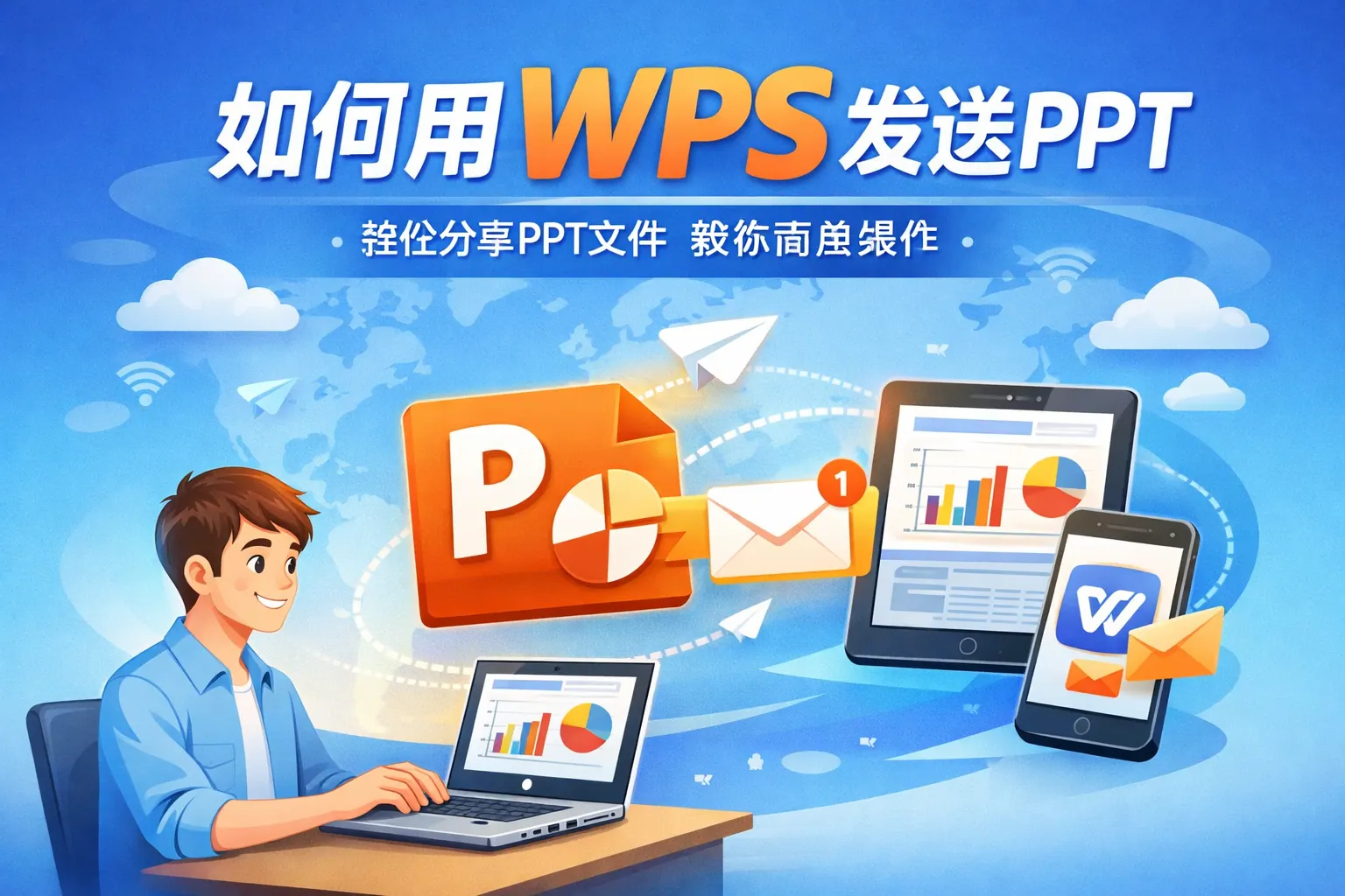 如何用wps发送ppt