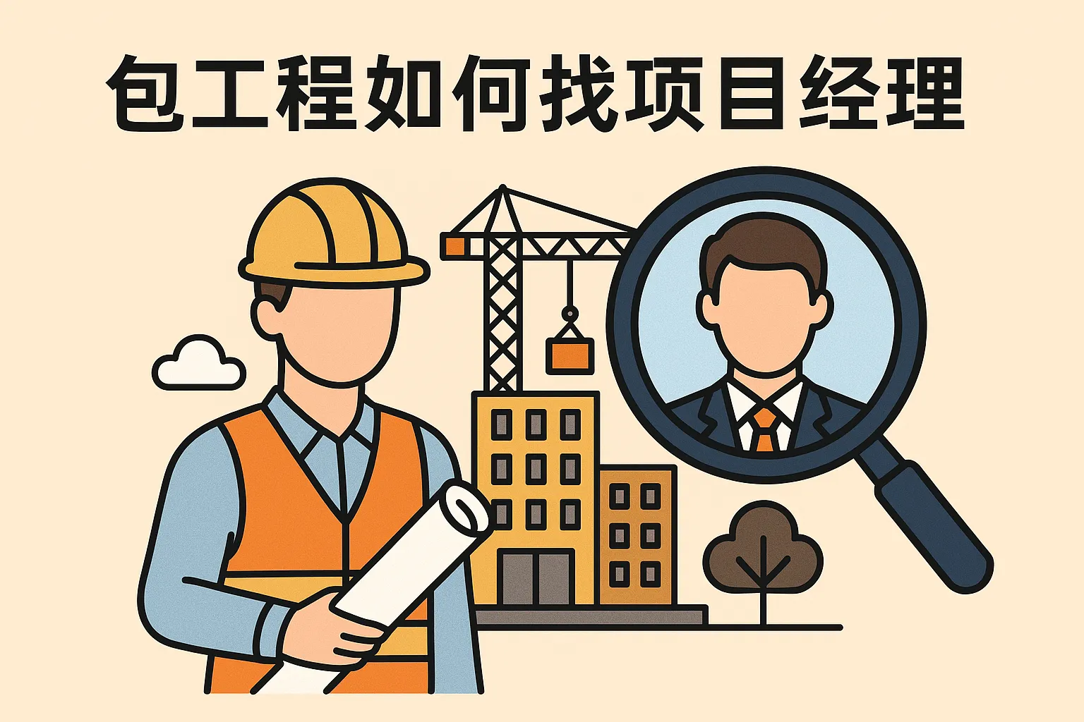包工程如何找项目经理