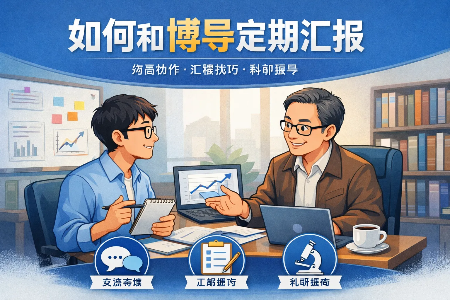 如何和博导定期汇报