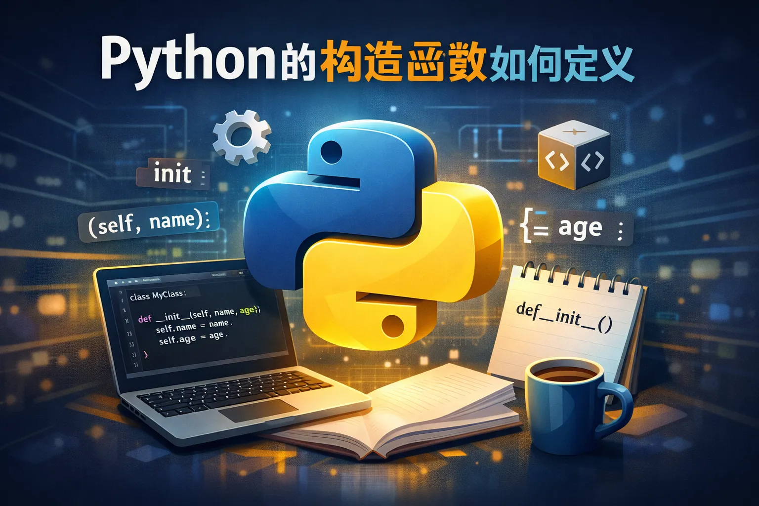 python的构造函数如何定义