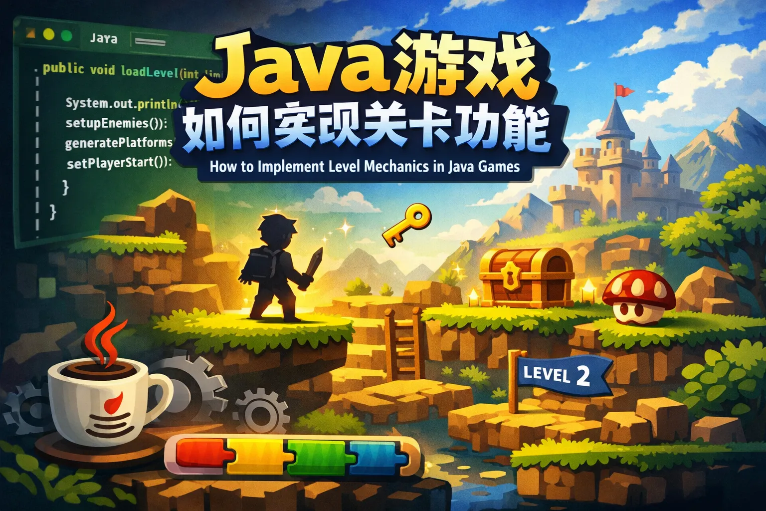 java游戏如何实现关卡功能