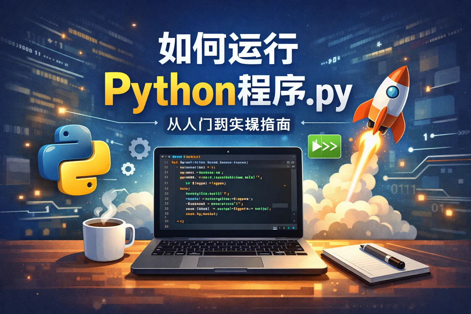 如何运行python程序.py