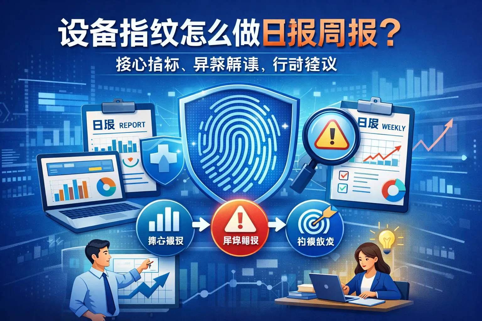 设备指纹怎么做日报周报?核心指标、异常解读、行动建议