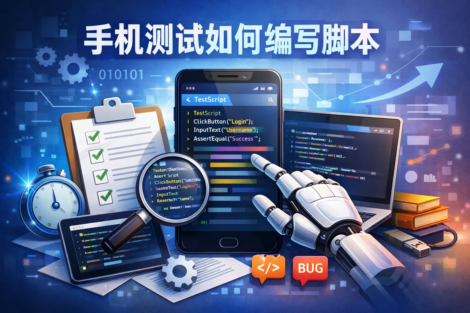 手机测试如何编写脚本