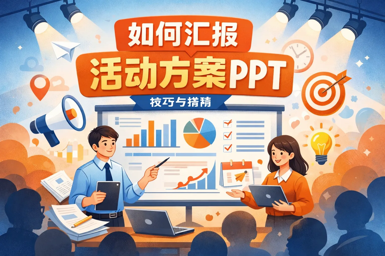 如何汇报活动方案ppt