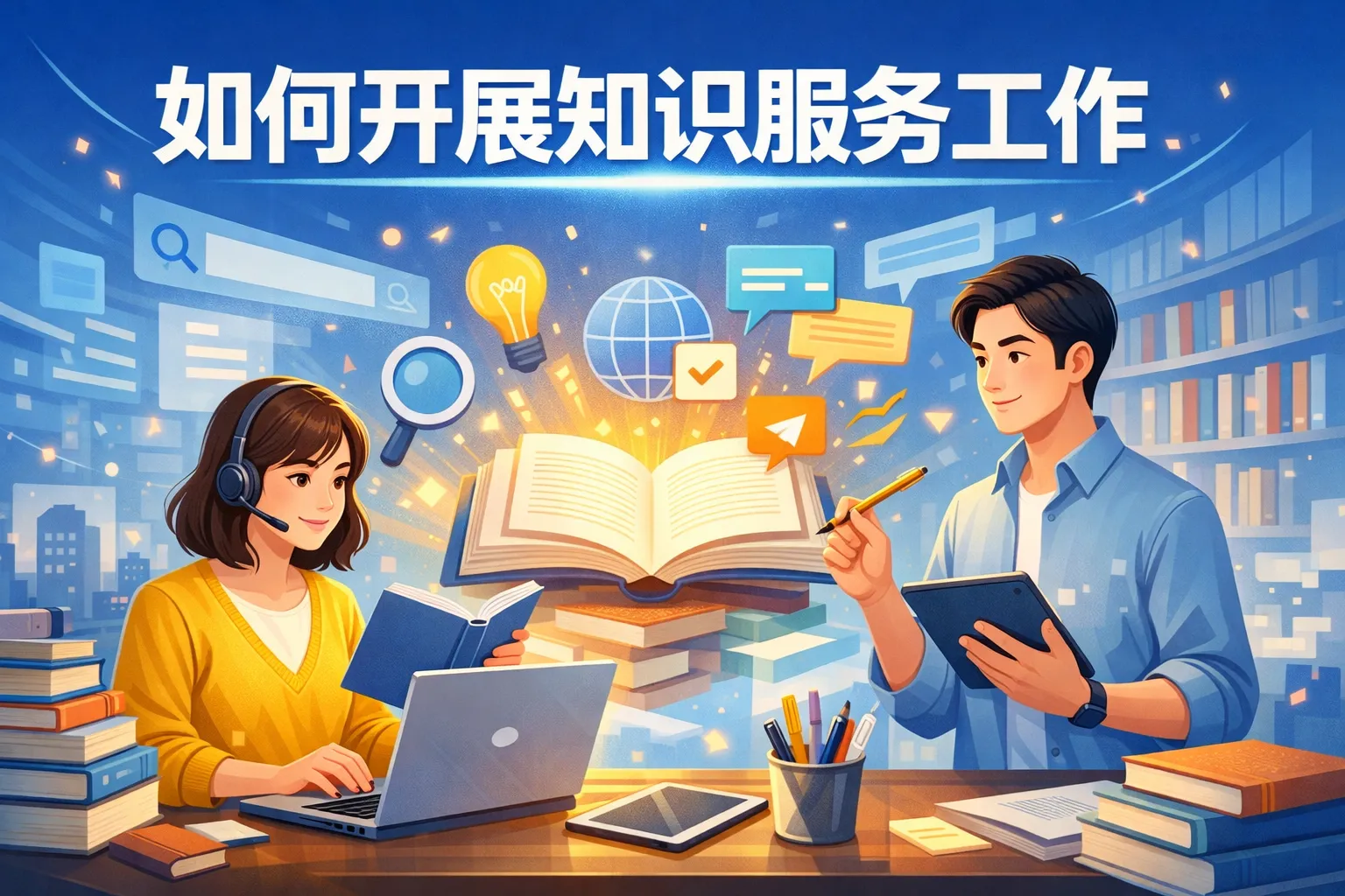 如何开展知识服务工作