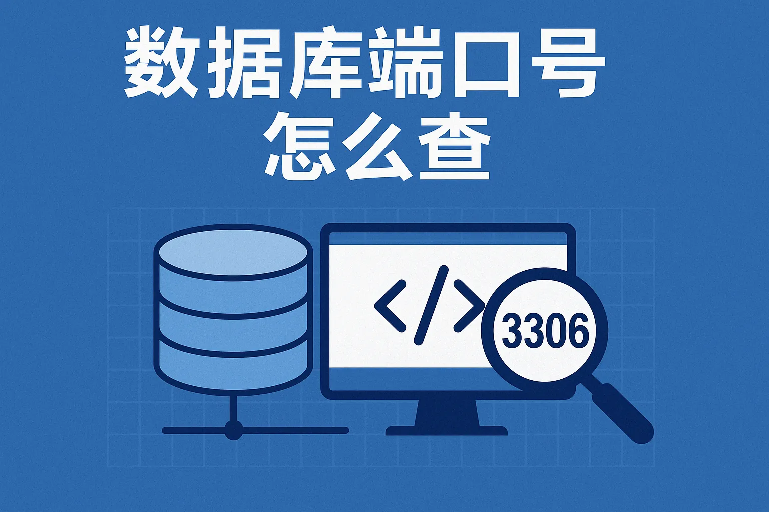 数据库端口号怎么查