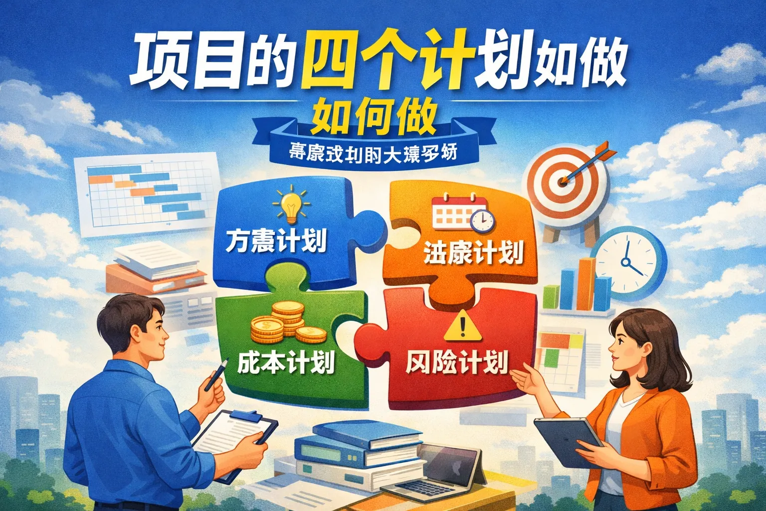 项目的四个计划如何做