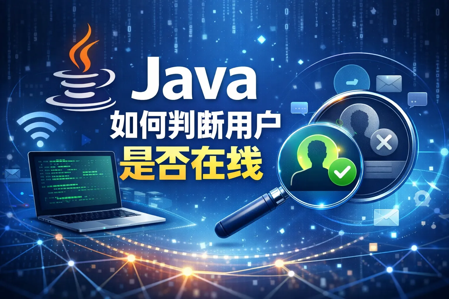 java如何判断用户是否在线