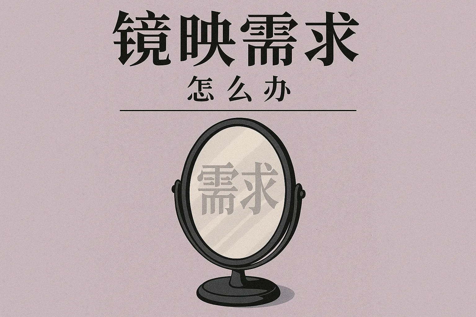 镜映需求怎么办