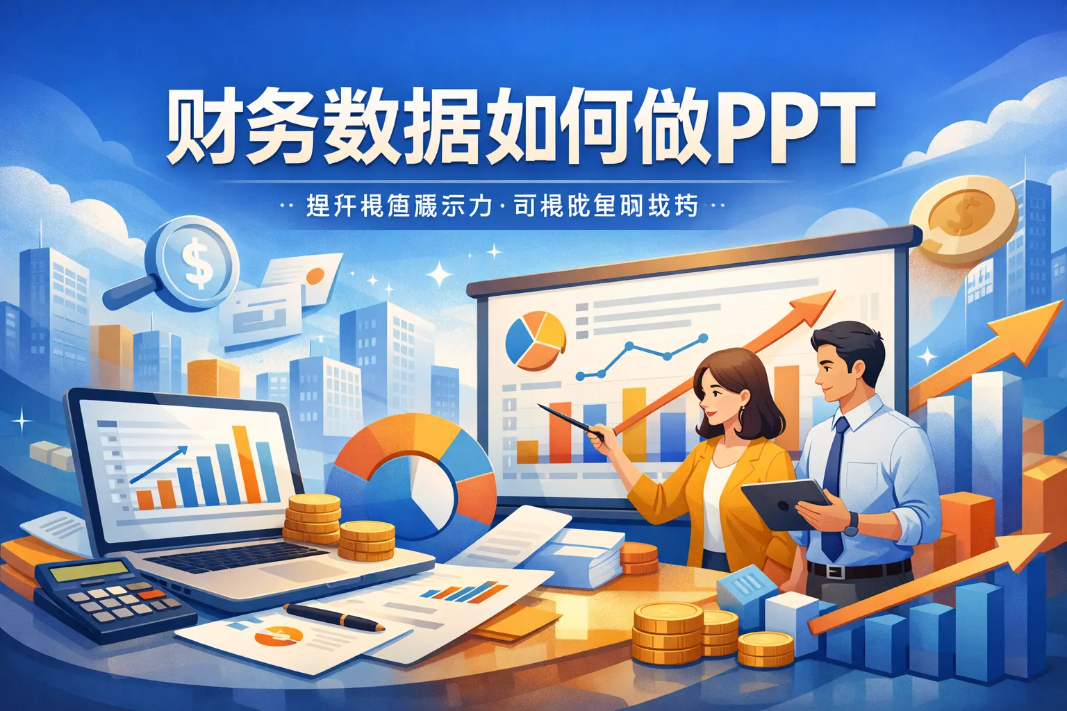 财务数据如何做ppt