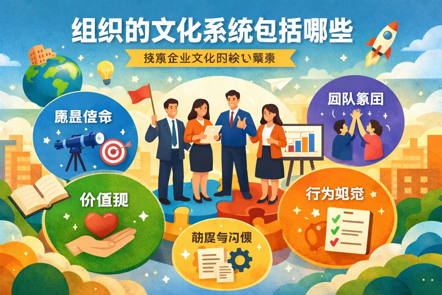 组织的文化系统包括哪些