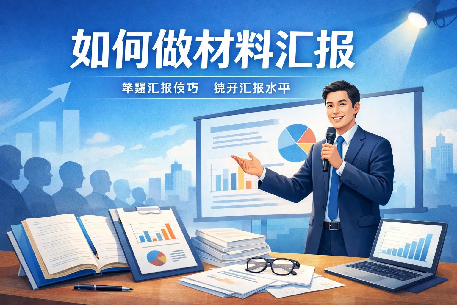 如何照材料汇报