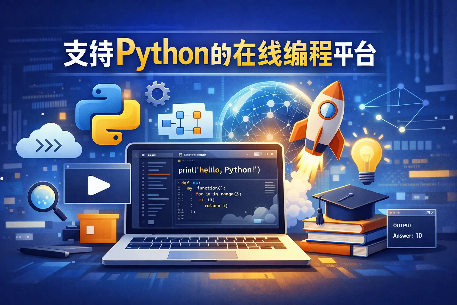 支持python的在线编程平台