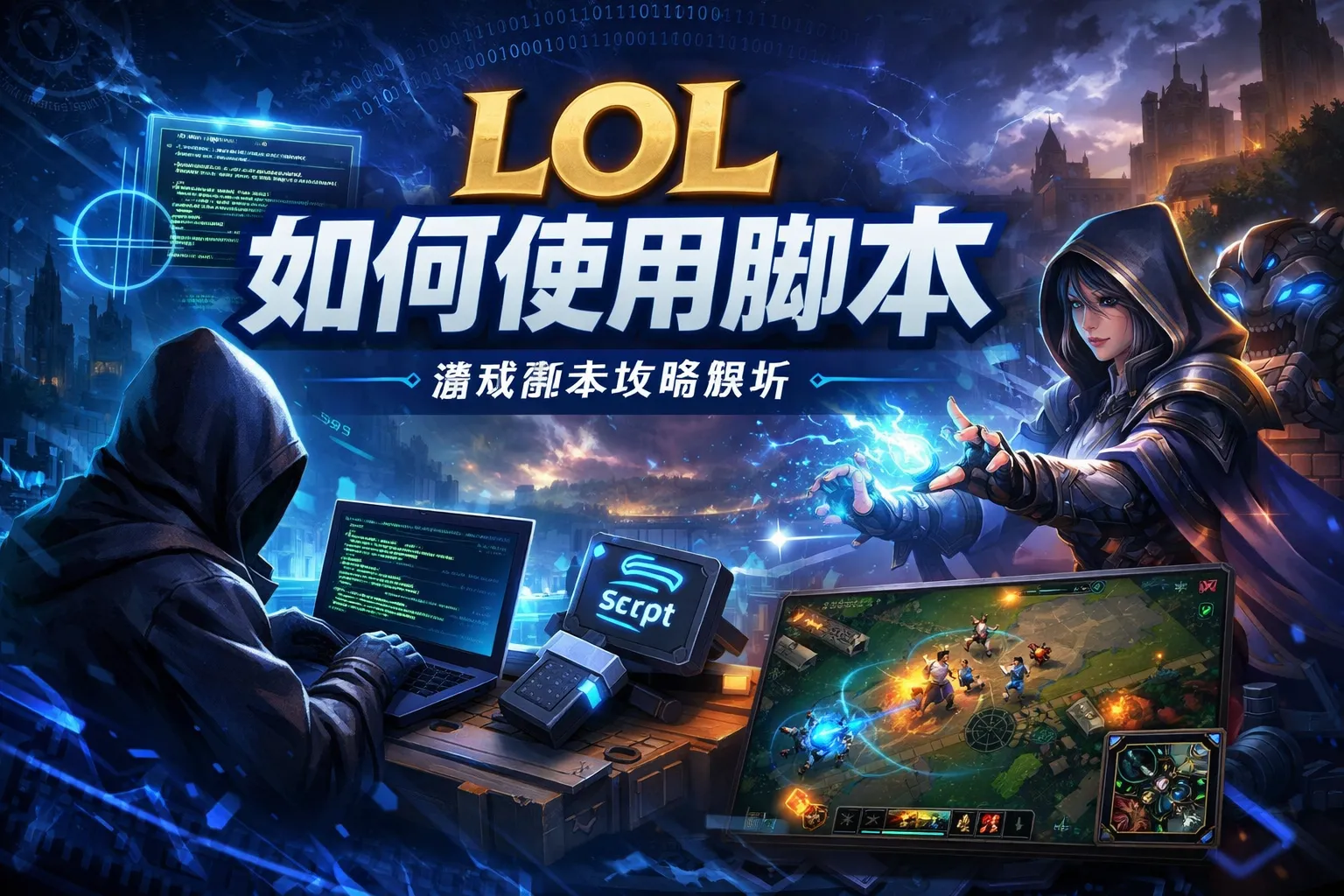 lol如何使用脚本