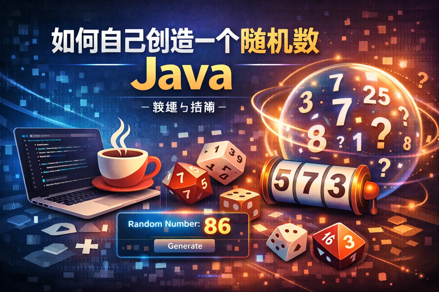 如何自己创造一个随机数java