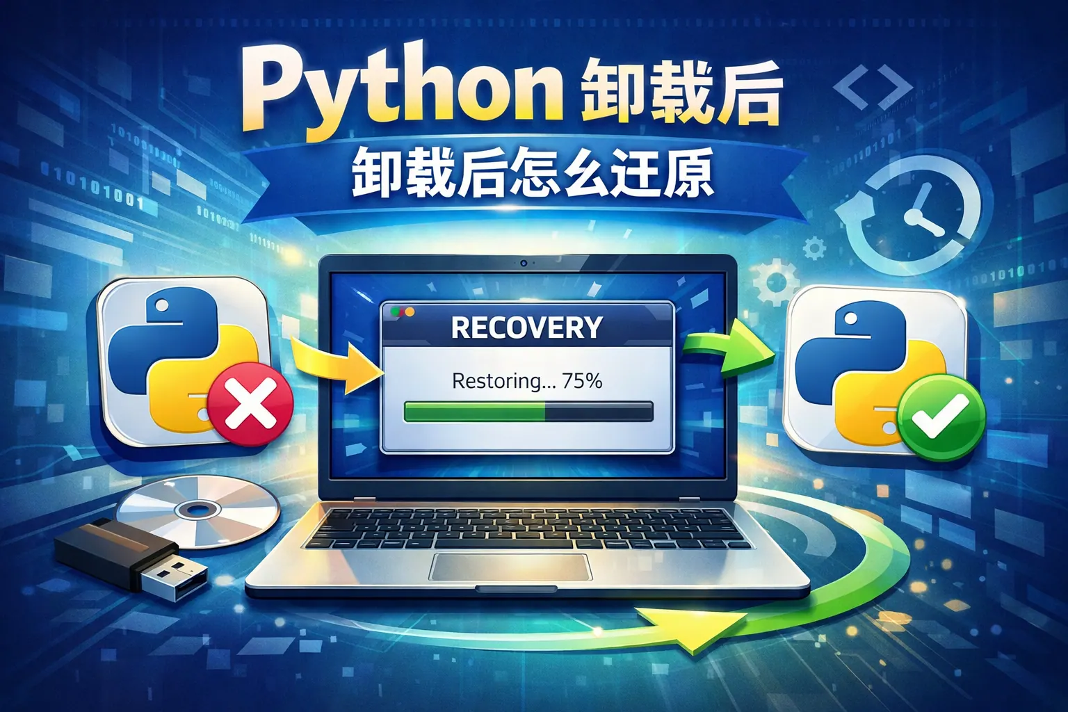 python卸载后怎么还原