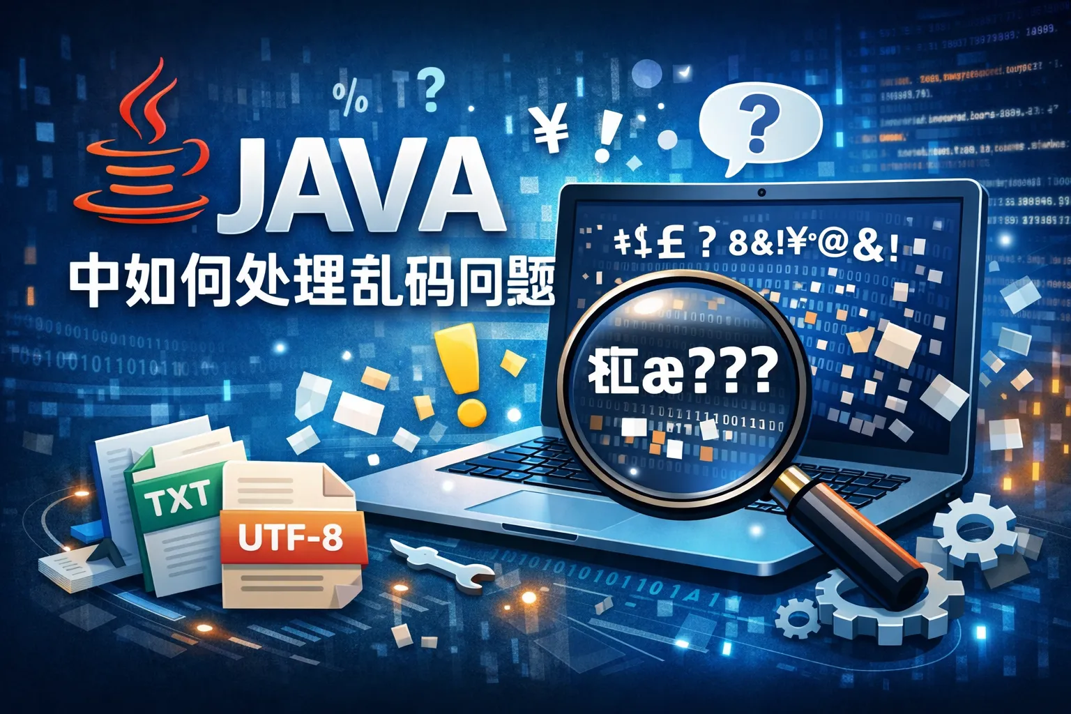 java中如何处理乱码问题