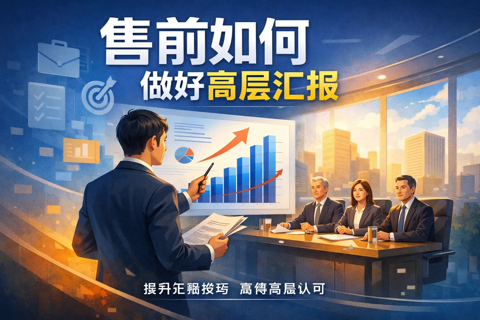 售前如何做好高层汇报