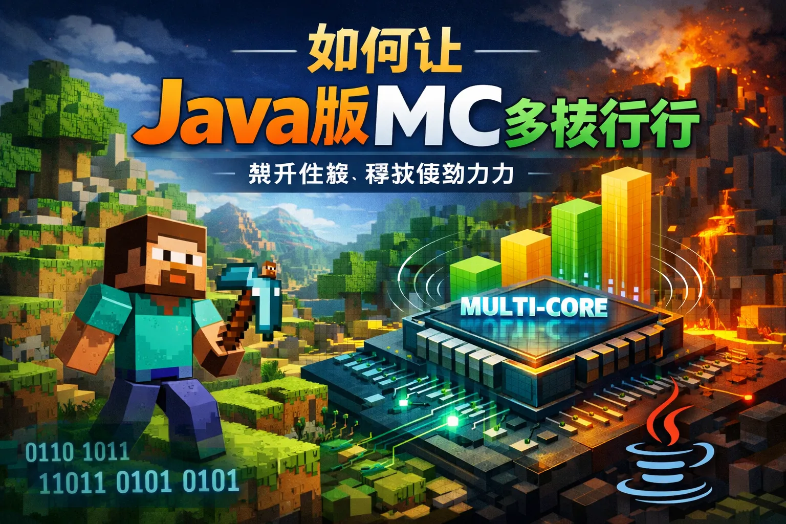 如何让java版mc多核运行