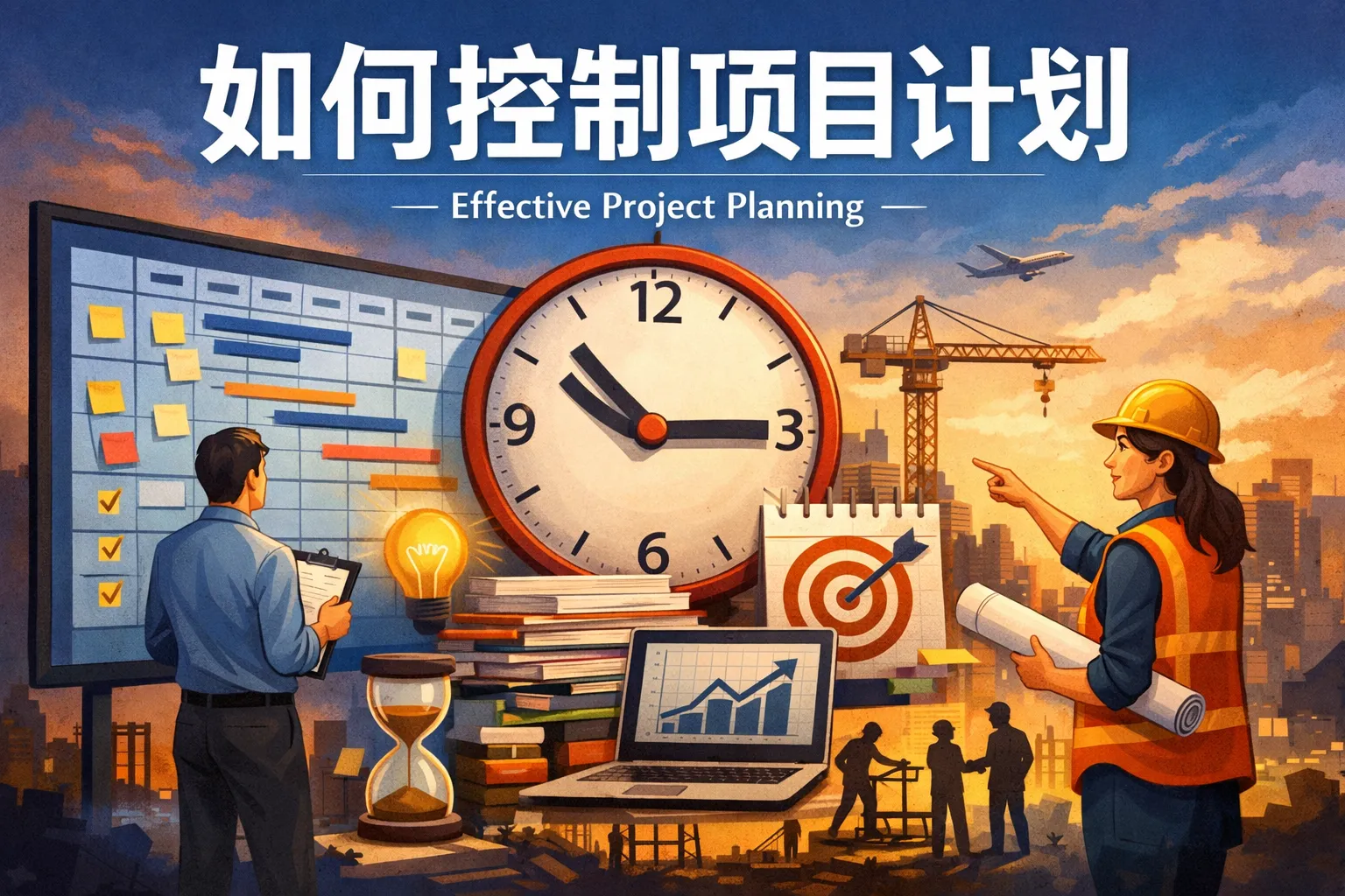 如何控制项目计划