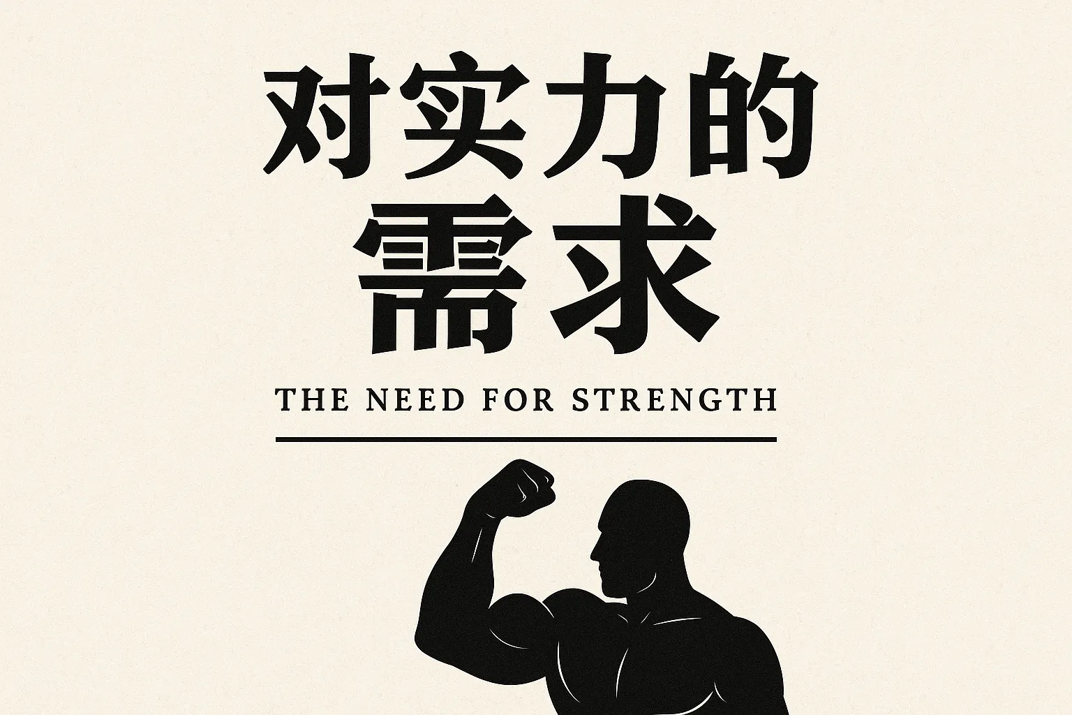 对实力的需求怎么写