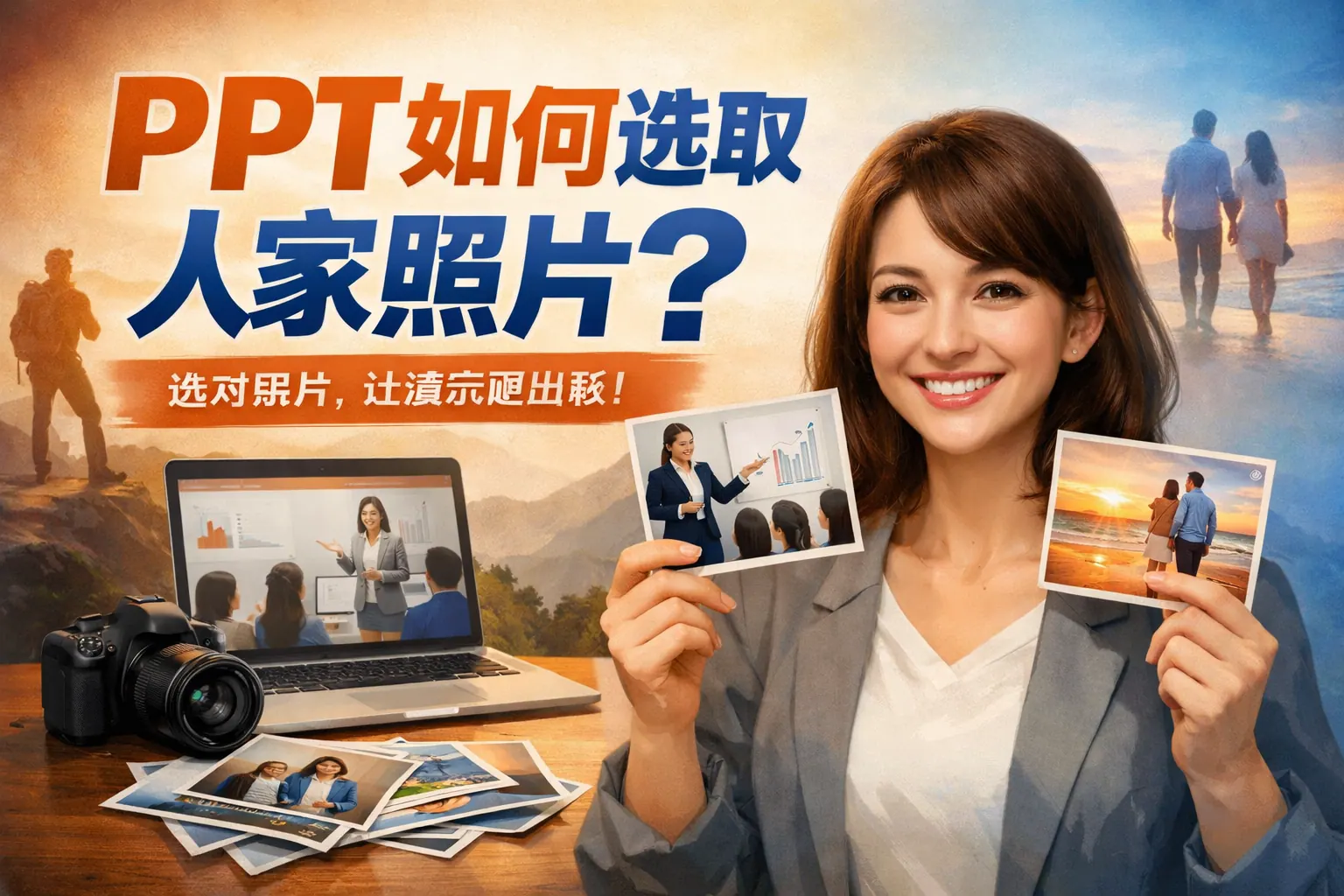 ppt如何选取人家照片