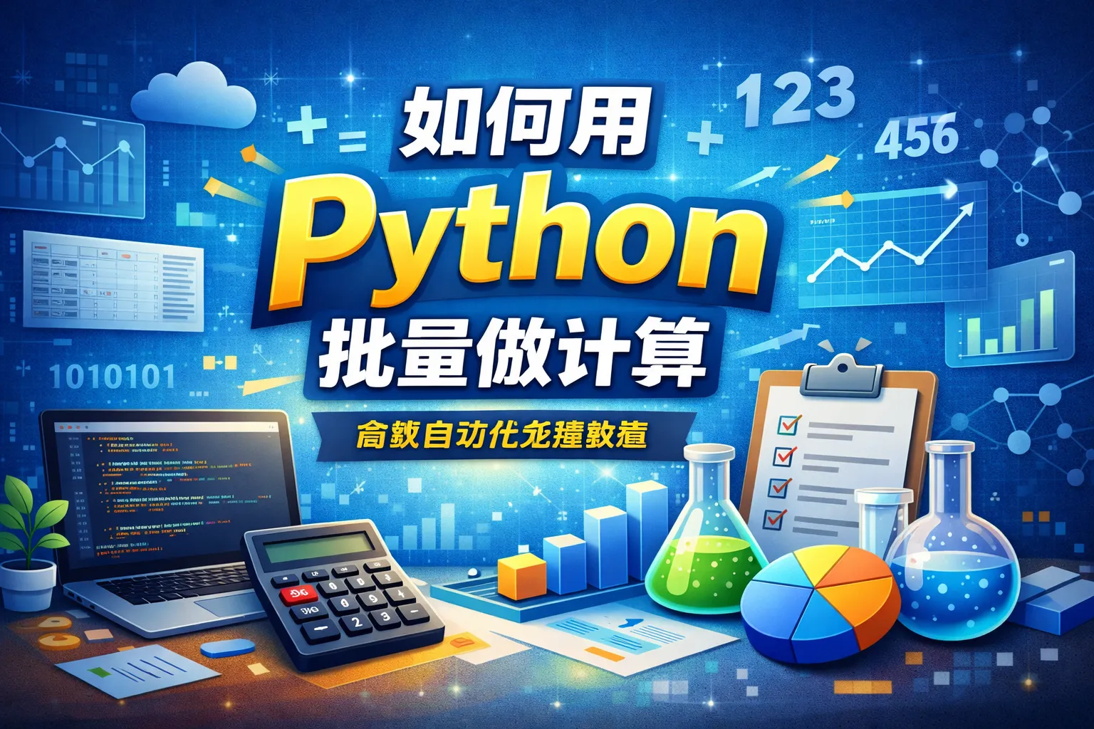 如何用python批量做计算