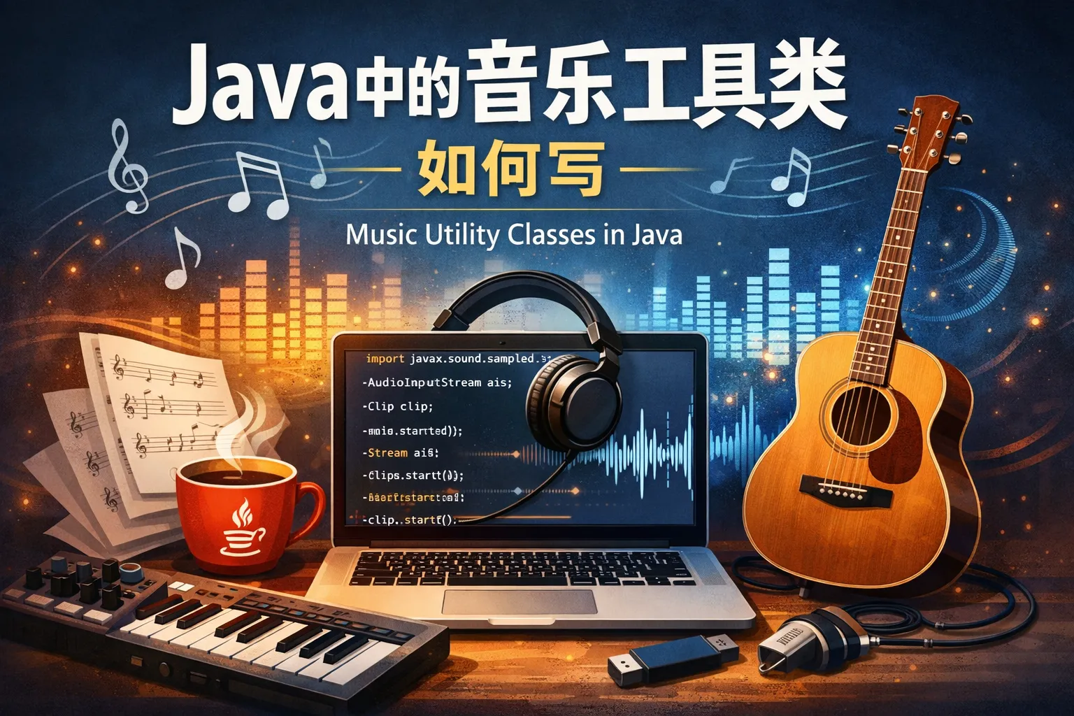 java中的音乐工具类如何写