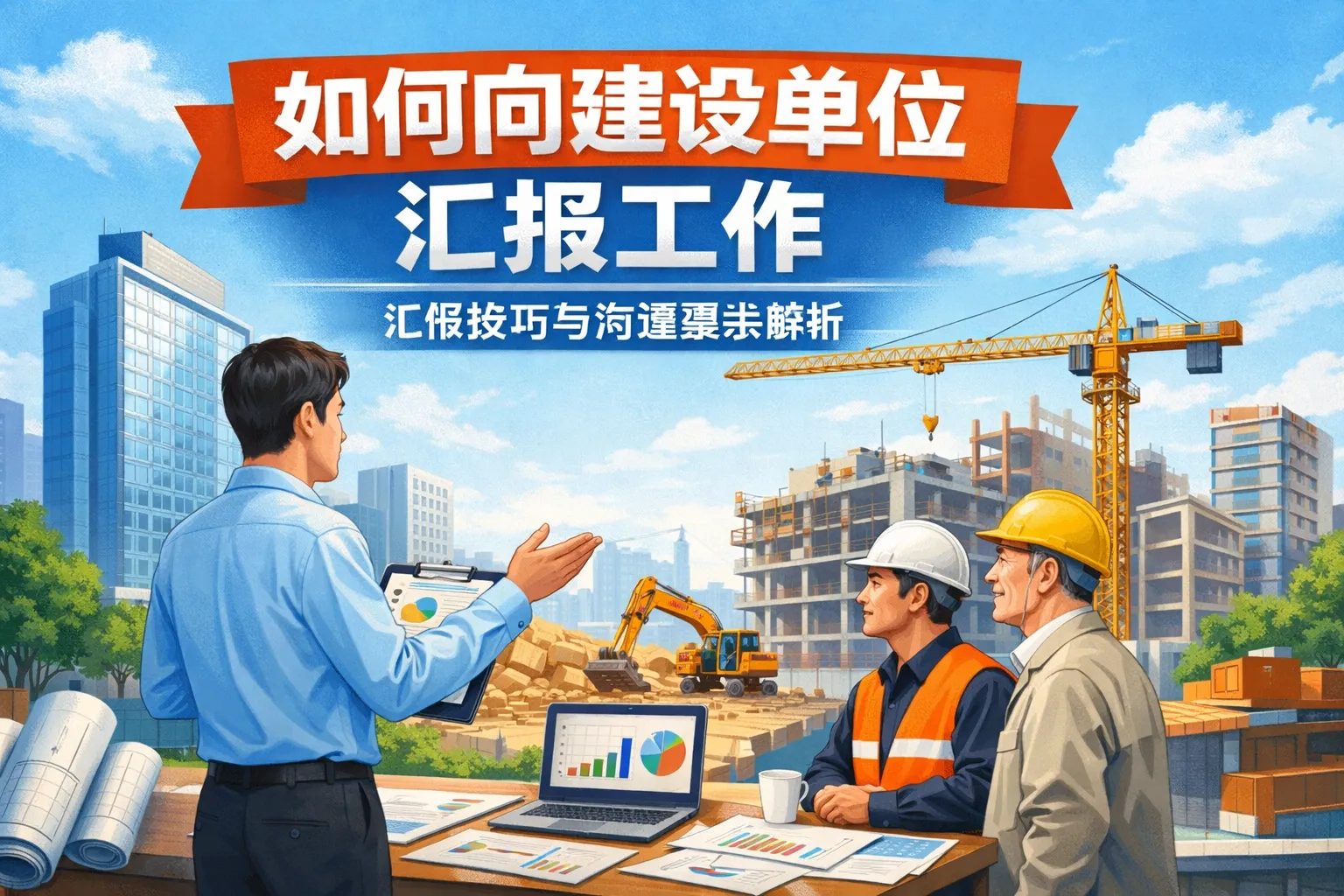 如何向建设单位汇报工作