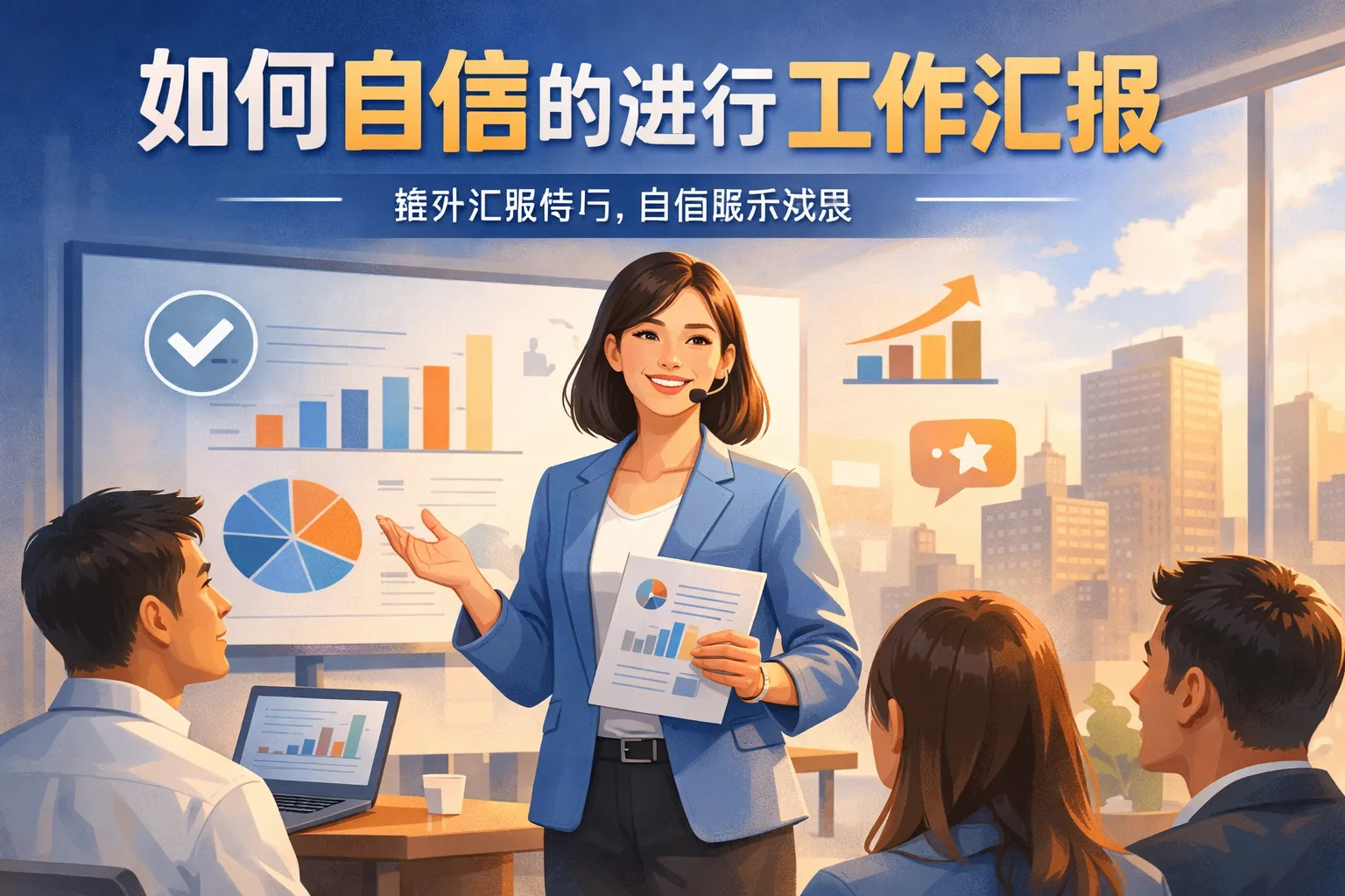 如何自信的进行工作汇报