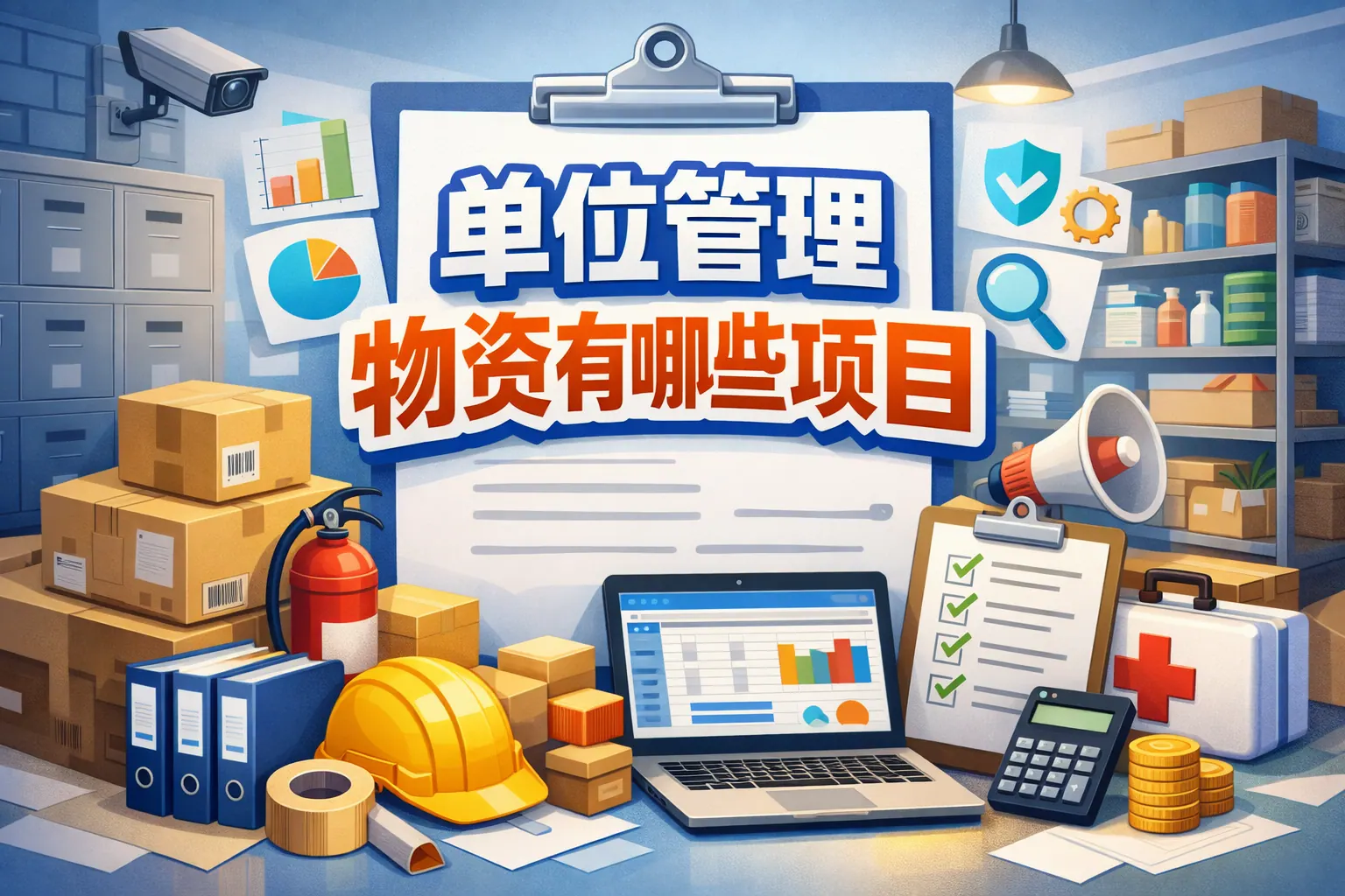 单位管理物资有哪些项目