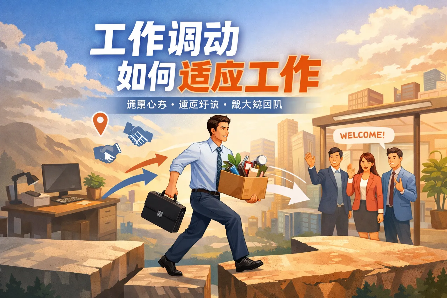 工作调动如何适应工作