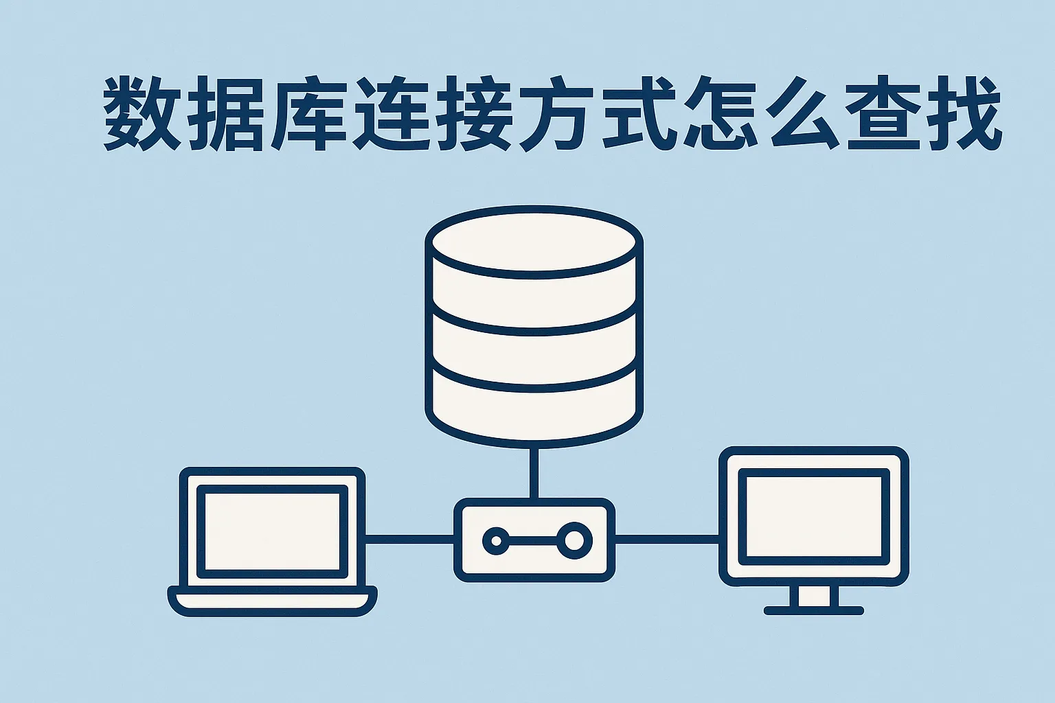 数据库连接方式怎么查找