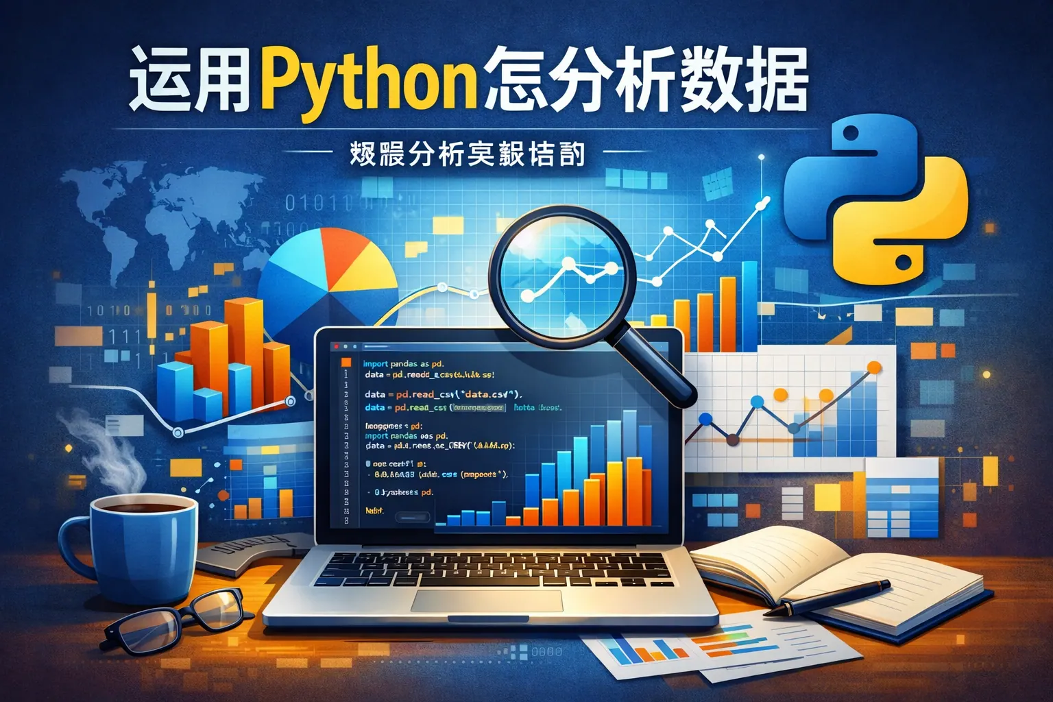 运用python怎么分析数据
