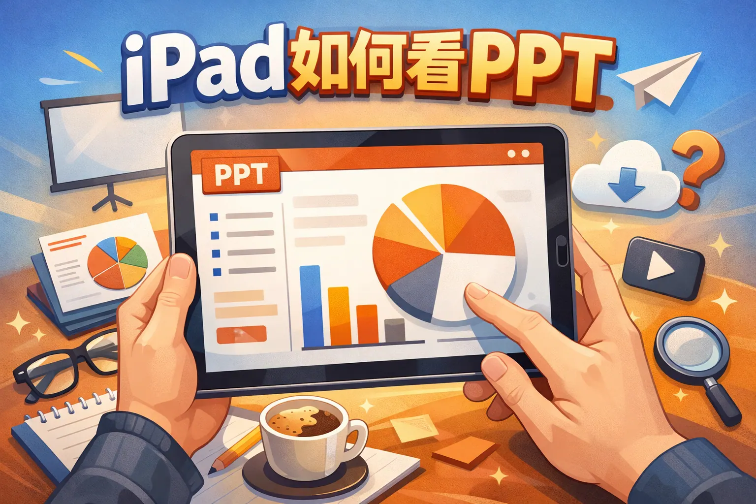 ipad如何看ppt