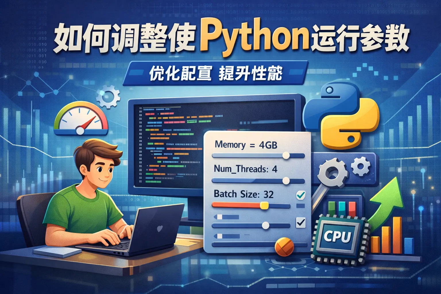 如何调整使python运行参数