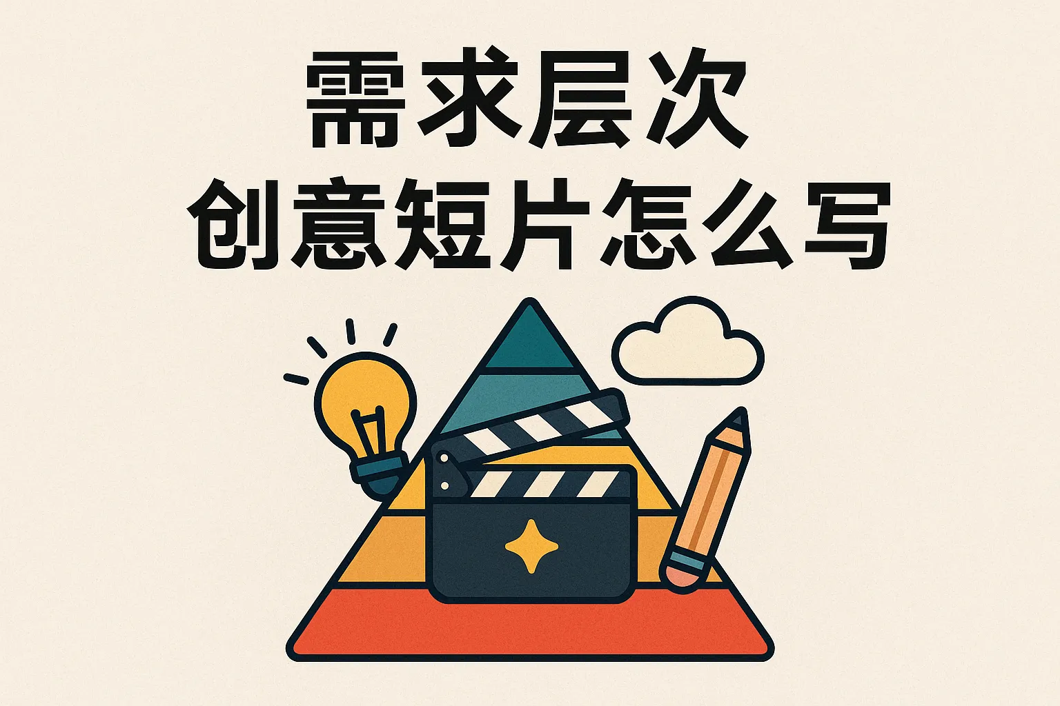 需求层次创意短片怎么写
