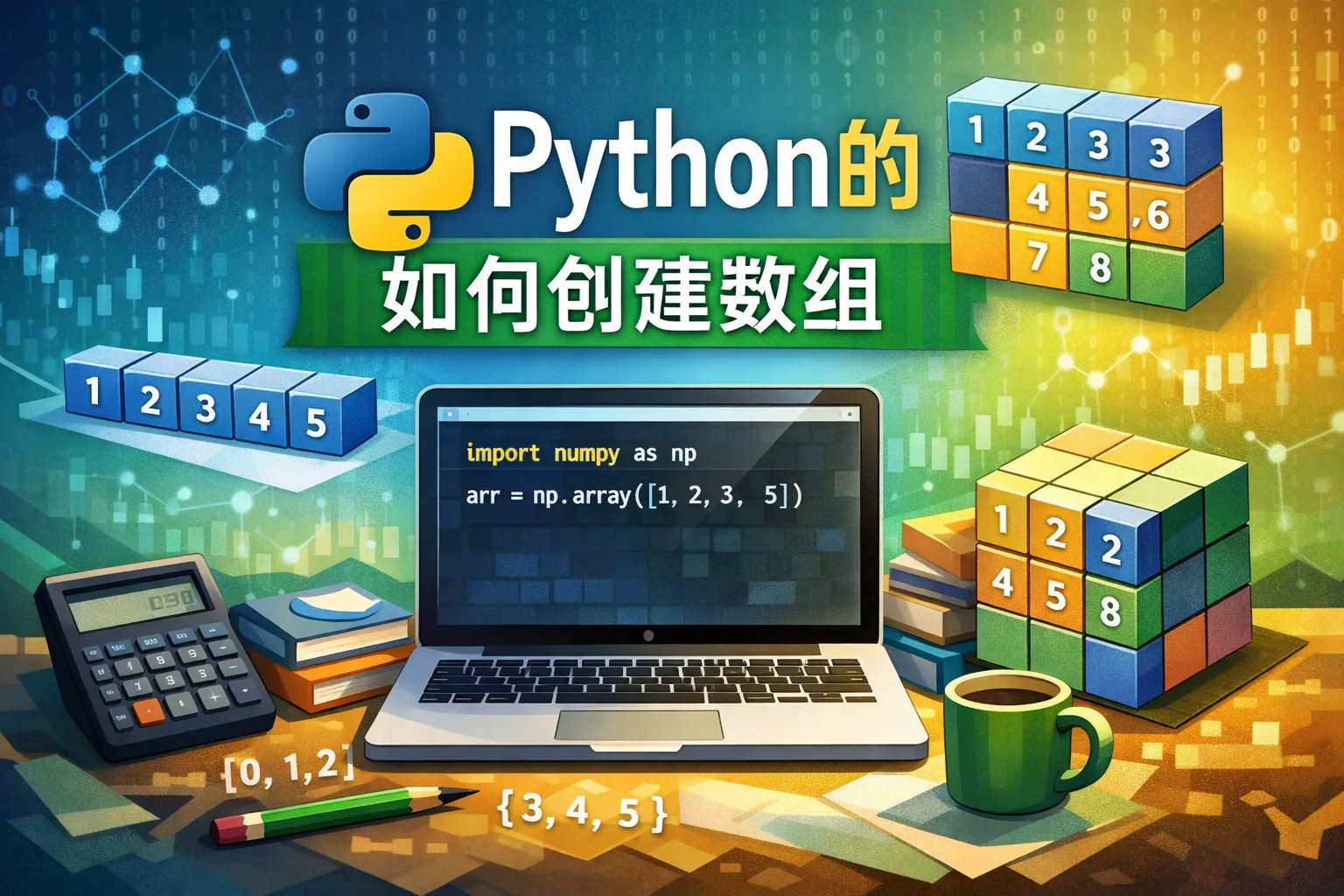 python的如何创建数组