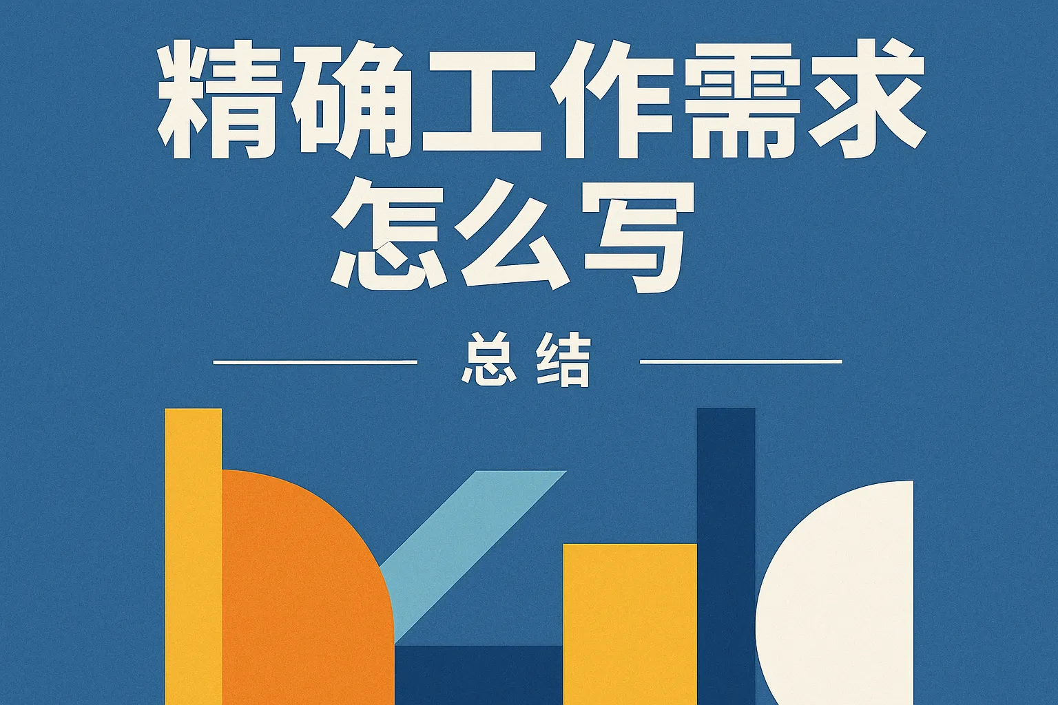 精确工作需求怎么写总结