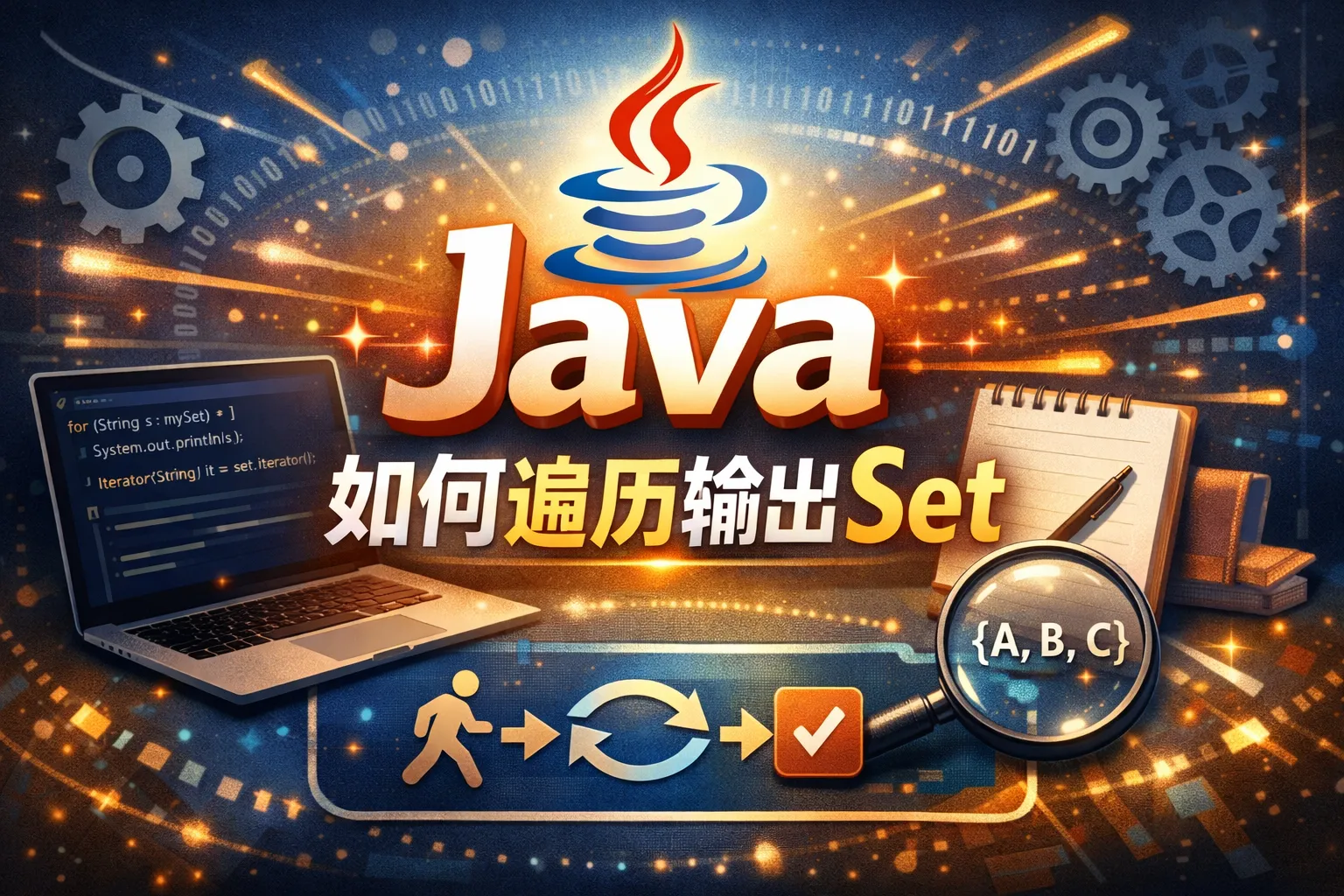 java 如何遍历输出set