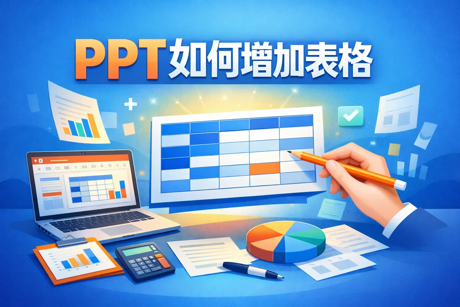 ppt 如何增加表格